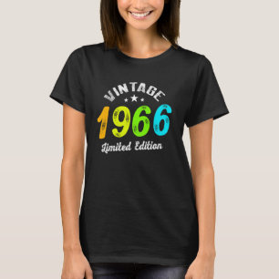 T-shirt Drapeau Américain US Édition Limitée Vintage 1966