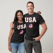 T-shirt Drapeau américain USA (Unisexe)