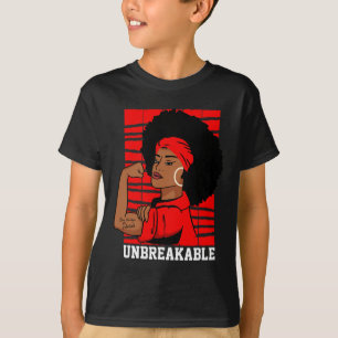 T-shirt Drapeau américain VIH sida Cerveau Aneurysme Attei