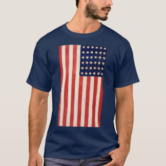 T-shirt Drapeau américain vintage 36 Étoiles