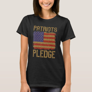 T-shirt Drapeau américain vintage 4 juillet Patriotes