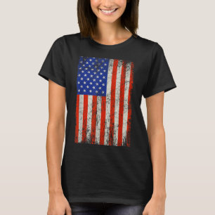 T-shirt Drapeau américain vintage jour du souvenir vétéran