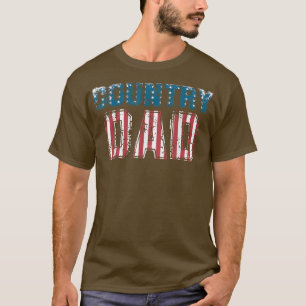 T-shirt Drapeau américain Vintage papa 1736