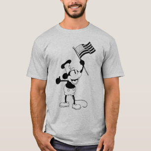 T-shirt Drapeau américain Willie Steam Boat