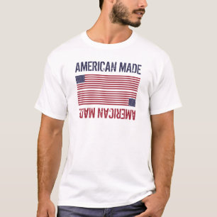 T-shirt Drapeau American Made, États-Unis