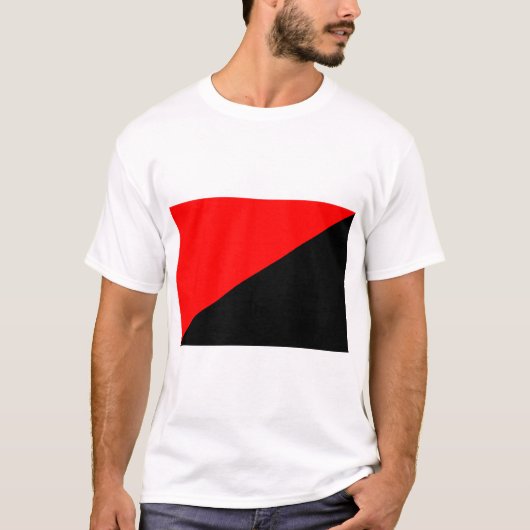 T-shirt Drapeau anarchiste (Anarchisme) (Devant)