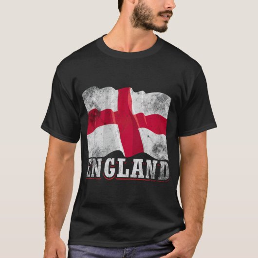 T-shirt Drapeau anglais d'Angleterre (Devant)