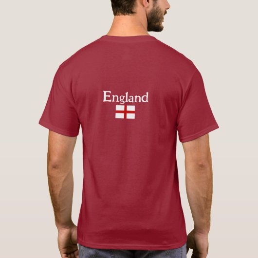 T-shirt Drapeau anglais, Drapeau anglais (Dos)