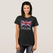 T-shirt Drapeau anglais Union Jack patriotique britannique (Devant entier)