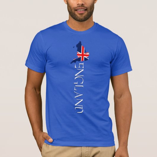 T-shirt Drapeau Angleterre Royaume-Uni (Devant)
