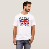 T-shirt Drapeau Angleterre Union Jack du monde de la (Devant entier)
