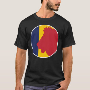 T-shirt Drapeau animal national tchadien Lion
