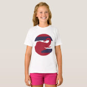 T-shirt Drapeau animal national thaïlandais asiatique Thaï (Devant entier)