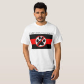 T-shirt drapeau anti-furie classique (Devant entier)
