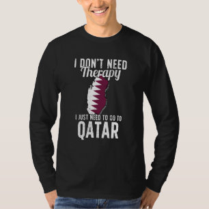 T-shirt Drapeau arabe I Qatar Drapeau I Vacances au Qatar