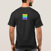 T-shirt Drapeau Arc-En-Ciel - À Porter (Dos)