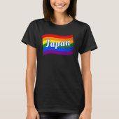 T-shirt Drapeau arc-en-ciel Japon Gay pride japonais LGBT (Devant)