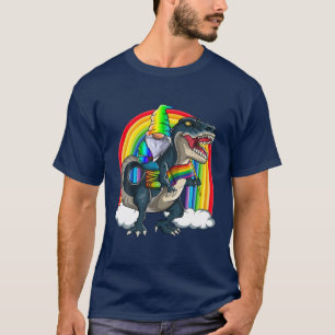T-shirt Drapeau arc-en-ciel LGBT Rex Gnome, Gay pride LGBT