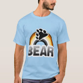 T-SHIRT DRAPEAU ARC-EN-CIEL OURS (Devant)