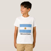 T-shirt Drapeau argentin (Devant entier)