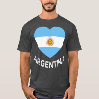 T-shirt Drapeau Argentine