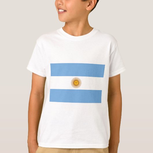 T-shirt Drapeau Argentine (Devant)
