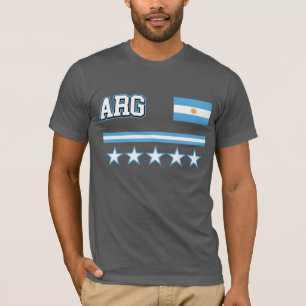 T-shirt Drapeau Argentine