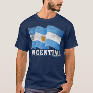 T-shirt Drapeau Argentine