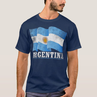 T-shirt Drapeau Argentine