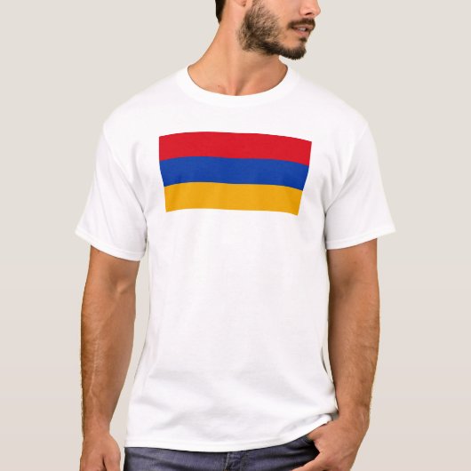 T-shirt Drapeau Arménie (Devant)