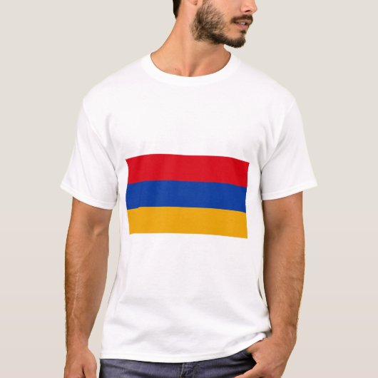 T-shirt Drapeau Arménie (Devant)