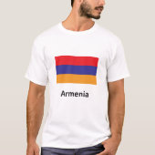 T-shirt Drapeau Arménie (Devant)