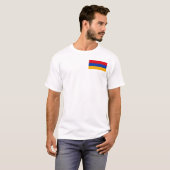 T-shirt Drapeau Arménie (Devant entier)