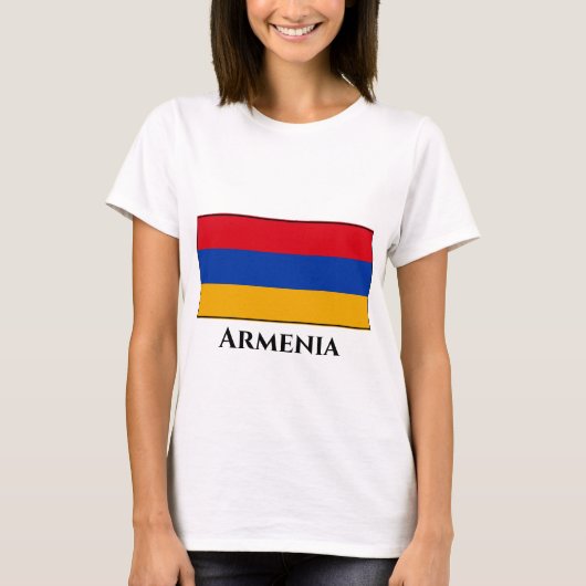 T-shirt Drapeau arménien (Devant)