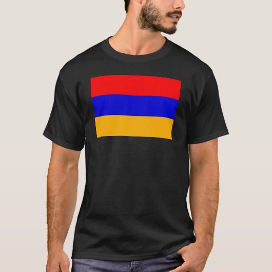 T-shirt Drapeau arménien (Devant)