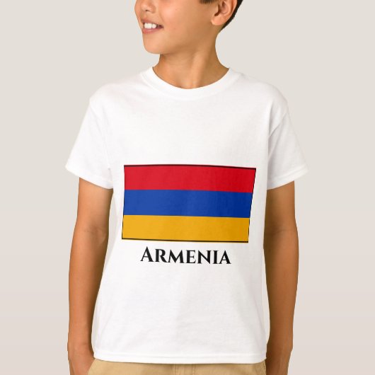T-shirt Drapeau arménien (Devant)