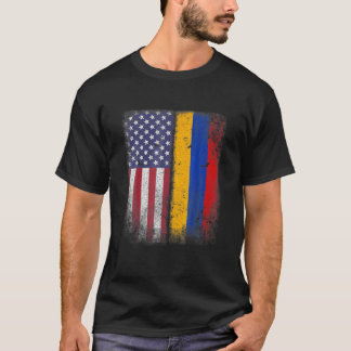 T-shirt Drapeau arménien américain Arménie Usa