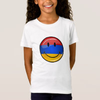 Drapeau arménien de sourire