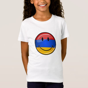 T-Shirt Drapeau arménien de sourire