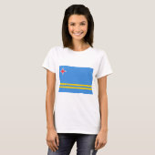 T-shirt Drapeau Aruba (Devant entier)