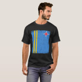 T-shirt Drapeau Arubans Aruba (Devant entier)
