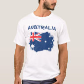 T-shirt Drapeau Australie (Devant)