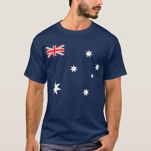 T-shirt Drapeau Australie (Devant)