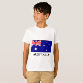 T-shirt Drapeau australien (Devant entier)