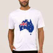 T-shirt Drapeau australien (Devant)