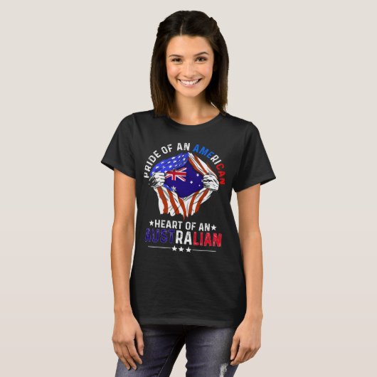 T-shirt Drapeau australien (Devant entier)