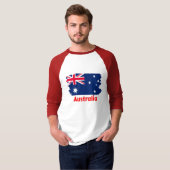 T-shirt Drapeau australien (Devant entier)