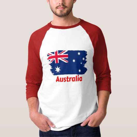 T-shirt Drapeau australien (Devant)