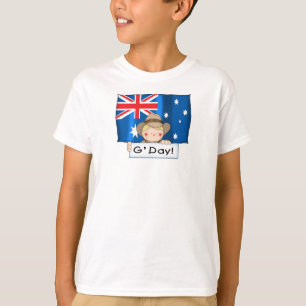 T-shirt Drapeau australien