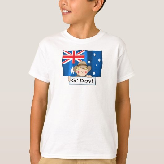 T-shirt Drapeau australien (Devant)